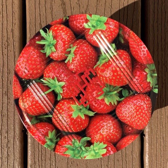 🆕HOMEWORX HARRY SLATKIN “FARMSTAND STRAWBERRY” 4 WICK 18oz CANDLE NWT!! - Picture 3 of 5